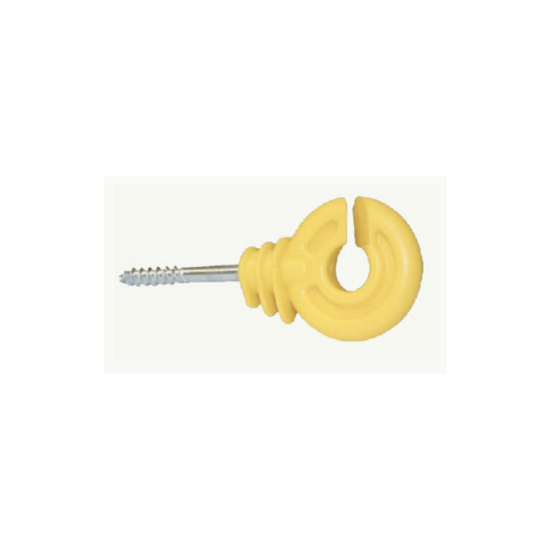 AISLADOR DE POSTE DE MADERA PARA CUERDA
